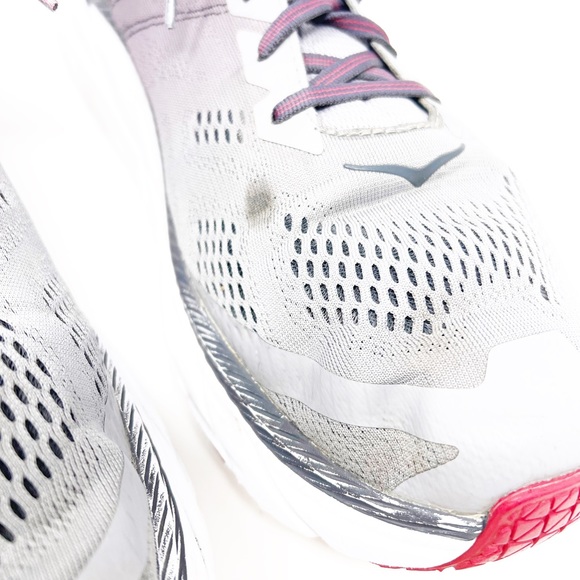 Hoka Clifton 6 Black Grey Red - Picture 5 of 10